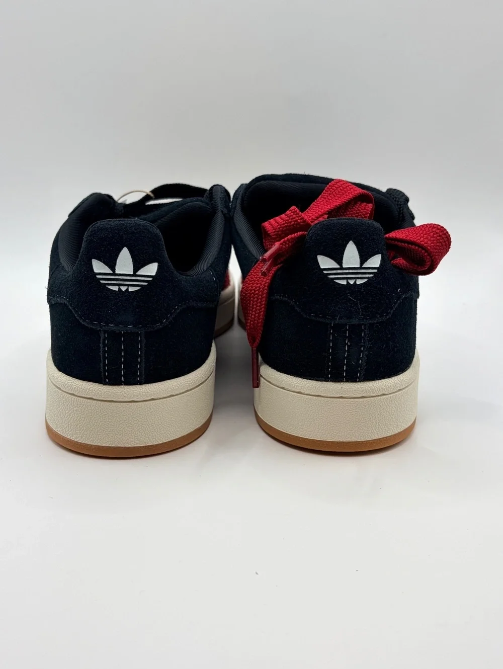 Adidas Campus 00s Black and Red Suede Sneakers Size 8